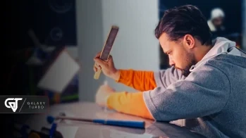تصاویر کارگاه آموزش صافکاری خودرو در آموزشگاه گلکسی توربو