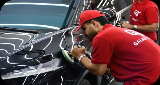 آموزش دیتیلینگ خودرو گلکسی توربو تمیزکاری داخلی