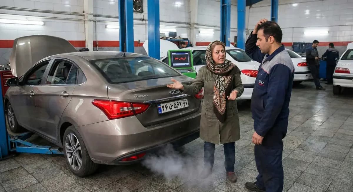 گاز هرز خوردن گیربکس اتومات