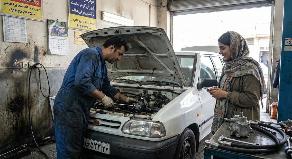 پیشگیری از سفت شدن فرمان