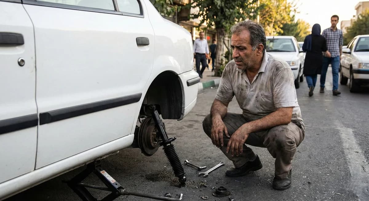 همه چیز درباره خرابی کمک فنر