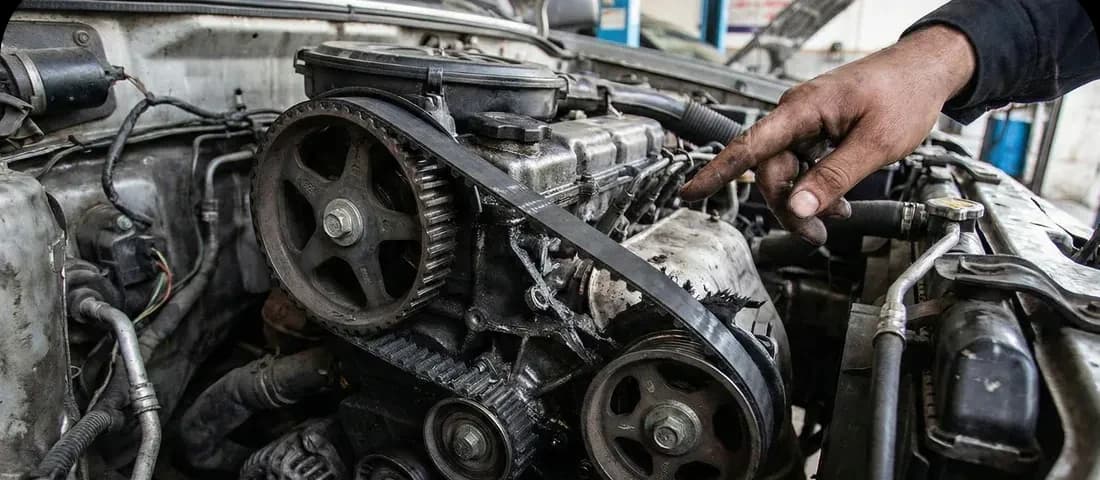 اگر تسمه تایم پاره شود چه کنیم