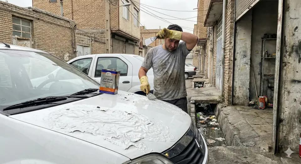 بهترین روش برای از بین بردن رنگ ماشین