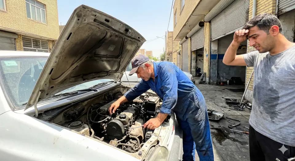 تعمیر کمپرسور کولر پراید