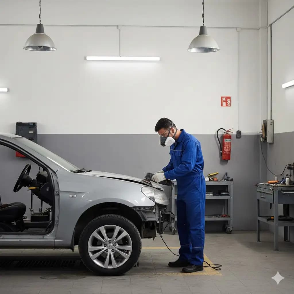 اصول ایمنی در زمان صافکاری خودرو