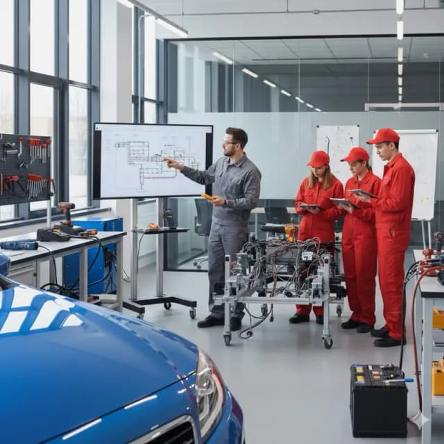 آموزش برق خودرو رایگان