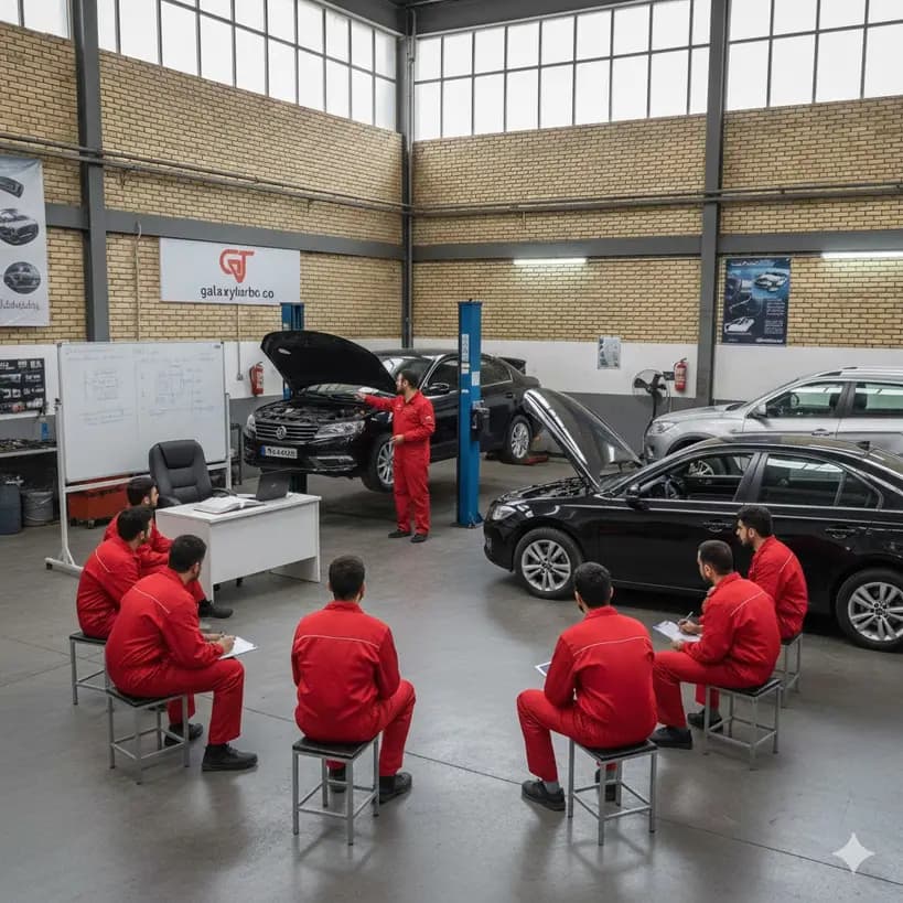 آموزش رایگان کارشناسی رنگ خودرو 