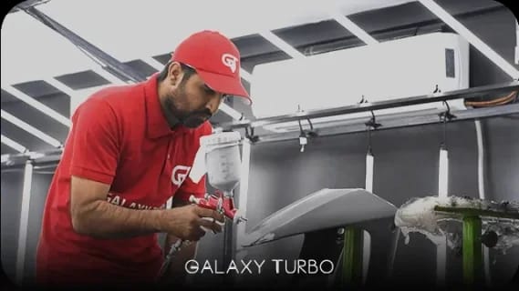 آموزش نقاشی خودرو - گلکسی توربو