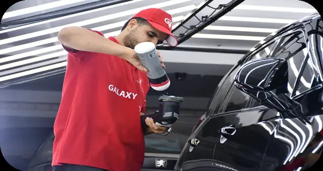 آموزش دیتیلینگ خودرو در اصفهان - گلکسی توربو