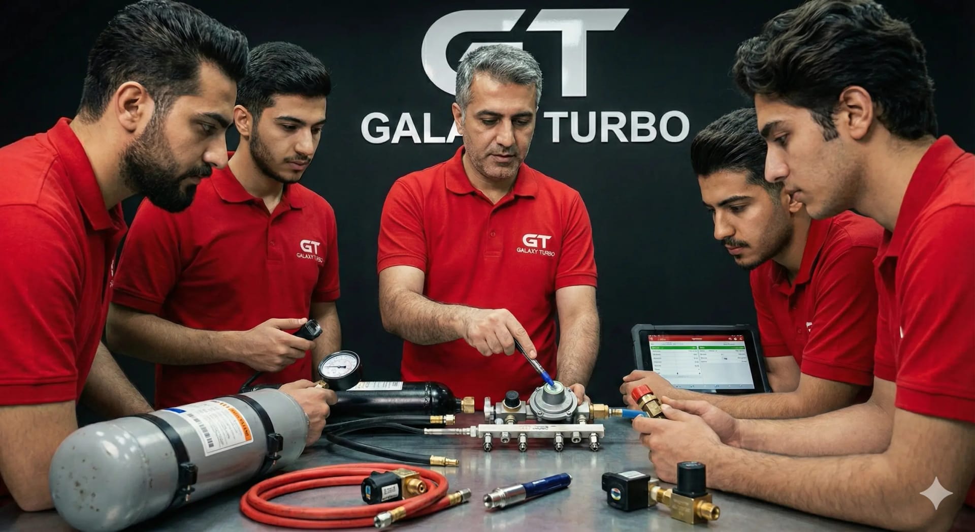 آموزش تعمیرات CNG و LPG خودرو - گلکسی توربو