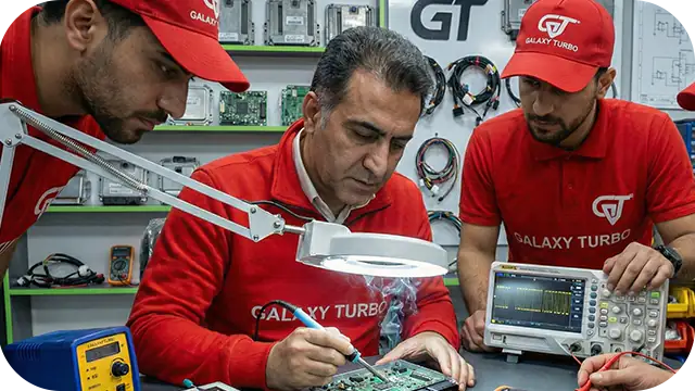 آموزش تعمیرات ایسیو ECU - گلکسی توربو