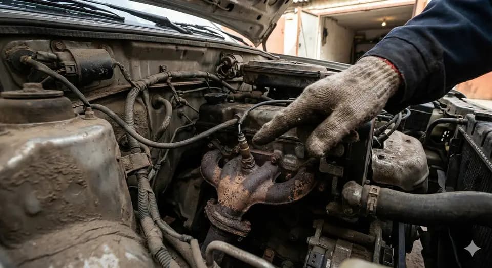 سنسور اکسیژن پراید کجاست؟