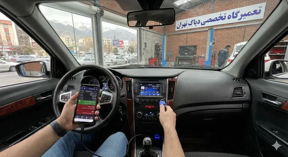 دیاگ خودرو با موبایل