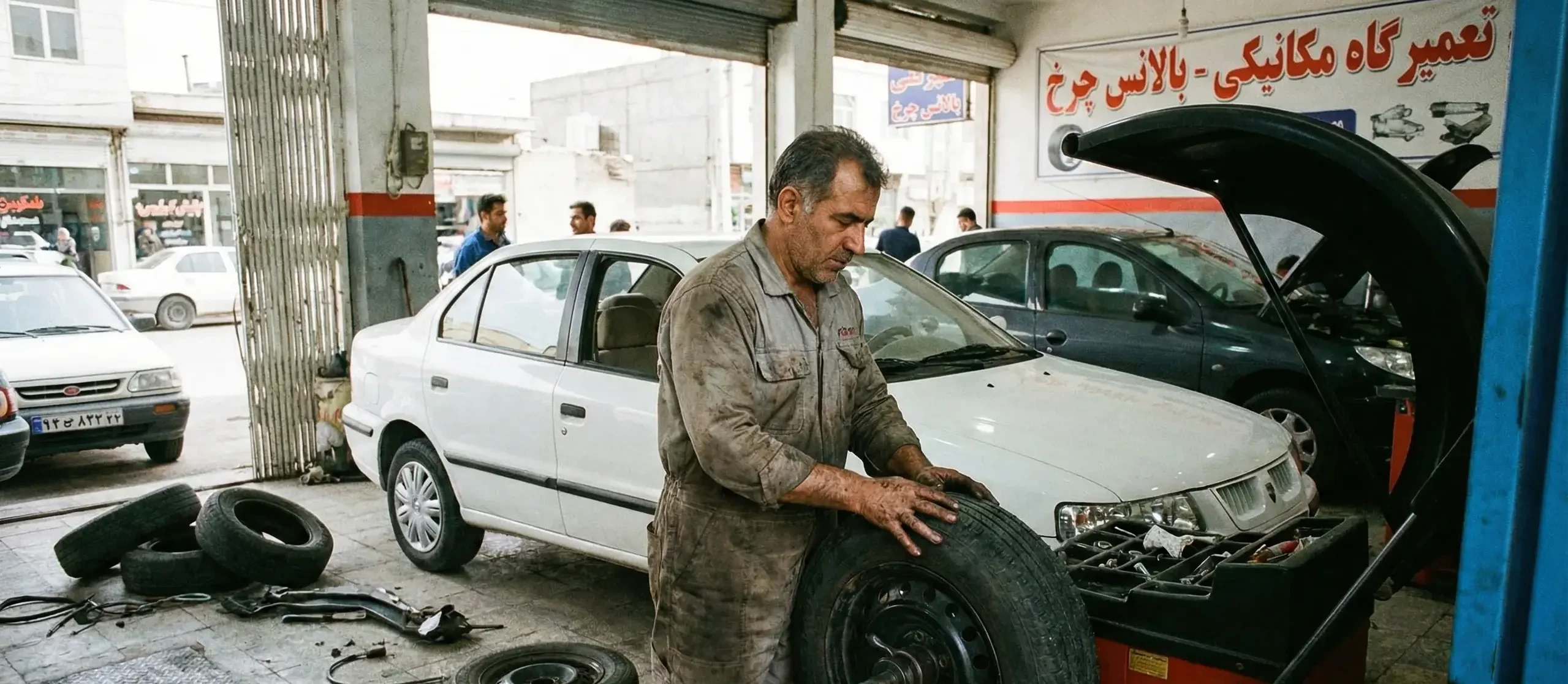 تعمیر سیستم تعلیق چرخ ها