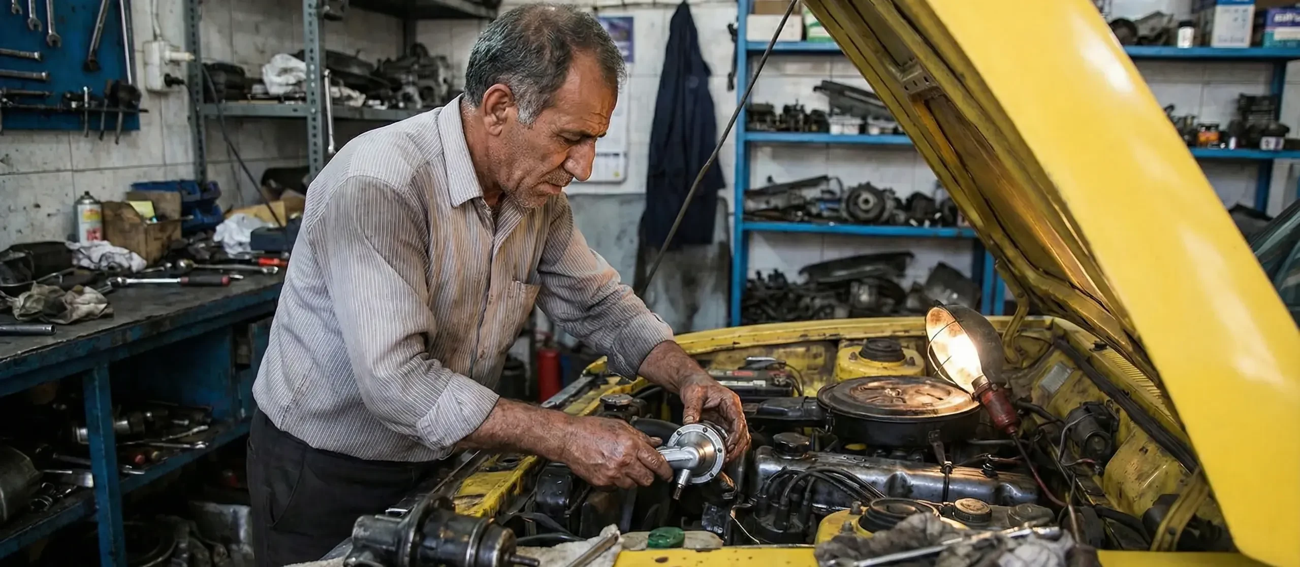 تعمیر مشکل داغ کردن پمپ بنزین