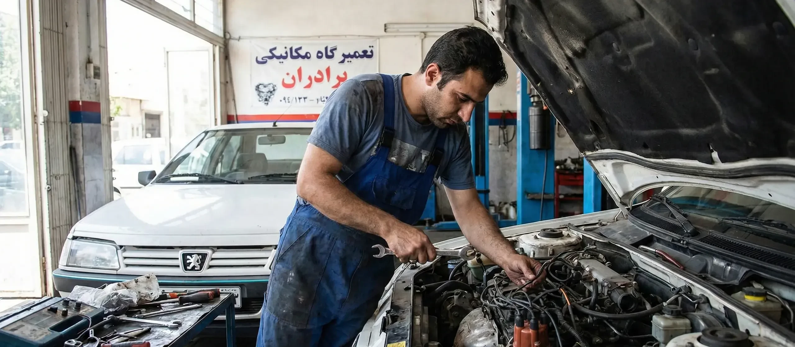 تعمیر استارتخوردن و روشن نشدن ماشین