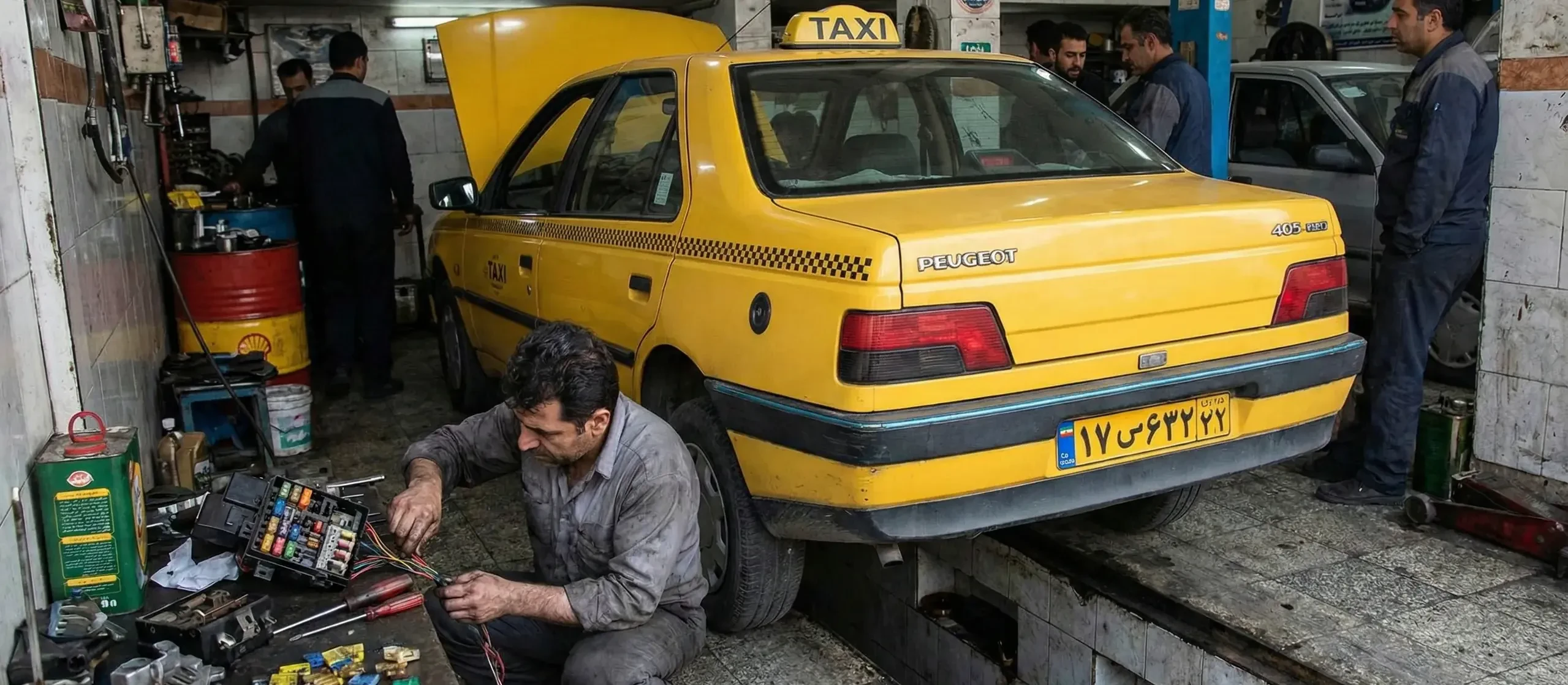 تعمیر فیوزها و جعبه فیوز در تعمیرگاه